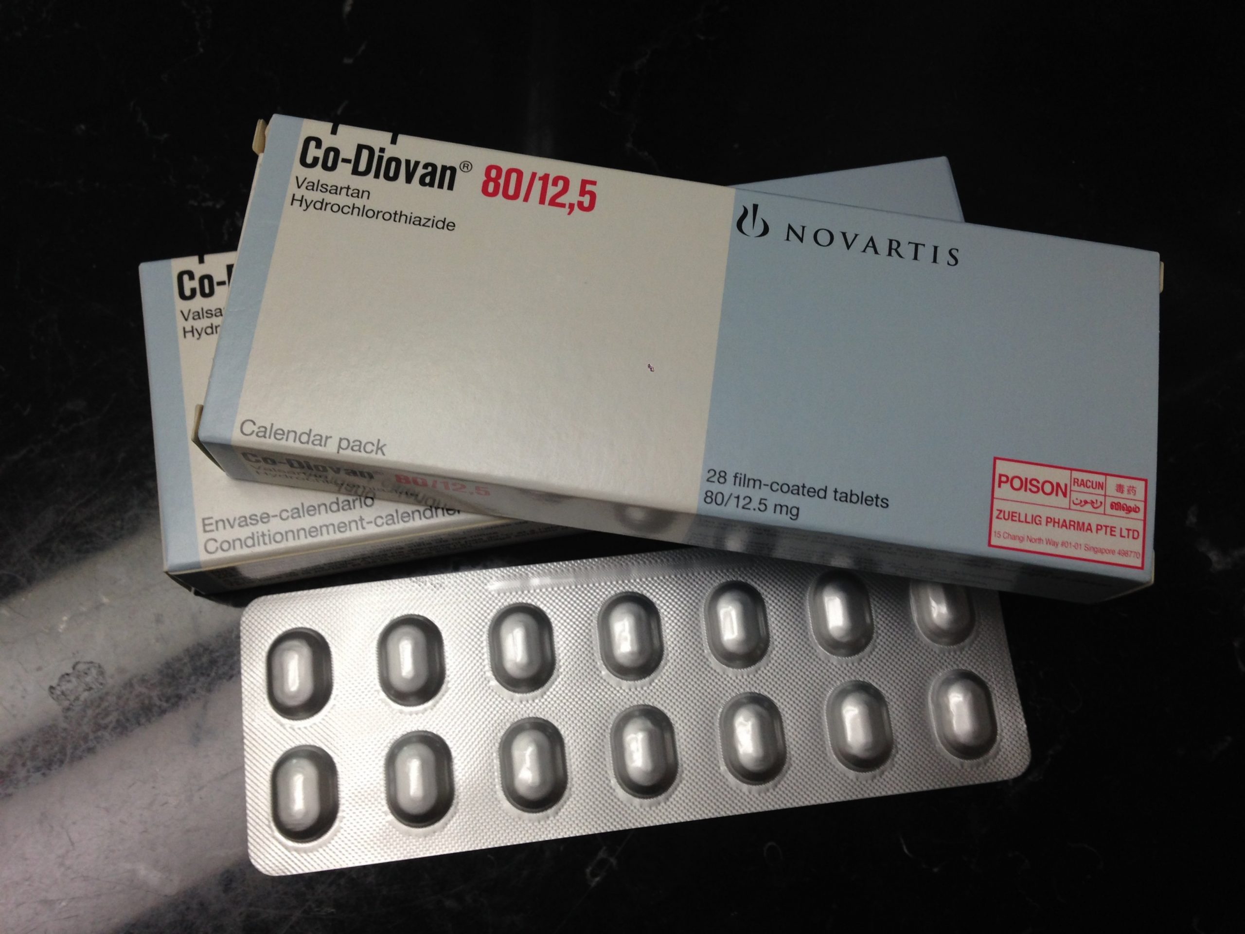 what does valsartan do to the body